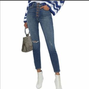 High Rise Skinny Jean Time Flys